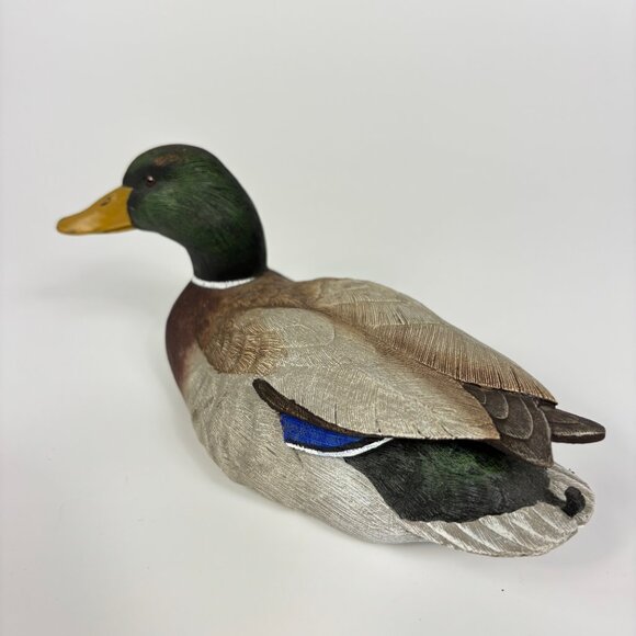 Vintage Mallard Drake Mallard Male Duck Decoy Waterfowl Collection Canada - Picture 3 of 10